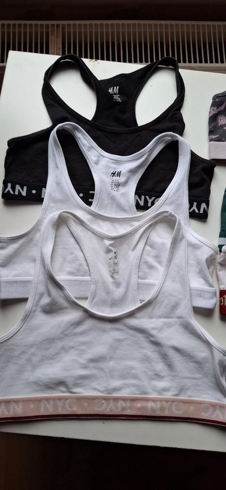 Podprsenky pre malé slečny, h&m,134