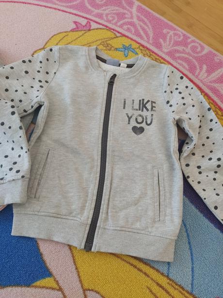 2x mikiny, lupilu,110