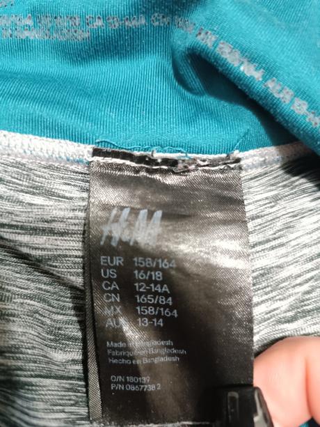 Legíny h&m veľ. 158/164, h&m,158