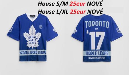 Dres nhl toronto maple leafs modrý, house,l / m / s / xl