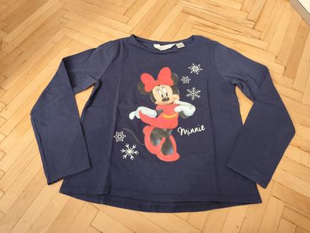 Vianočná sada tričiek minnie mouse 134/140, 134
