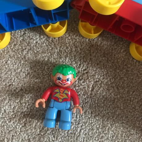 Lego duplo - vlacik circus, 