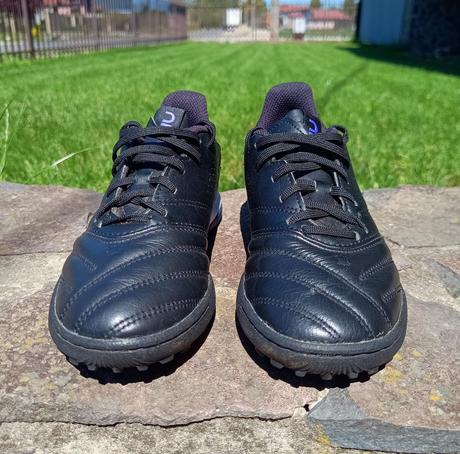 Kipsta viralto ii tf chlapčenské kožené tenisky, kipsta,34