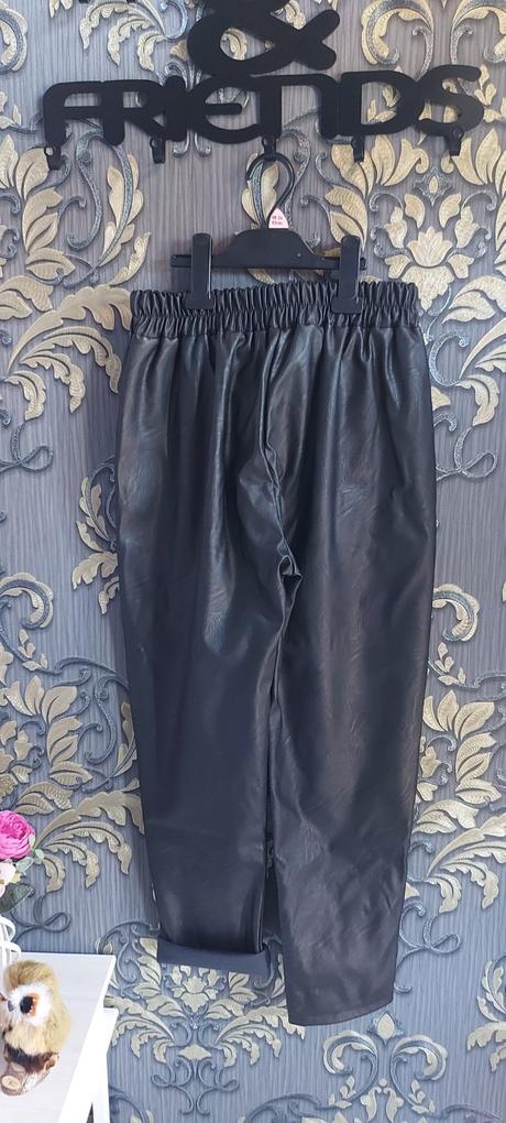 Nohavice koženkove, l