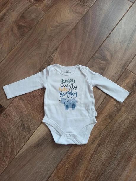 Detské bodýčka a tričká s dlhým rukávom, 62