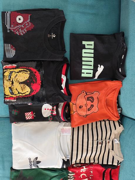 Balík chlapčenského oblečenia v. 128-134, 122–134