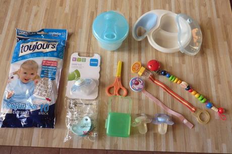 Potreby pre bábätko - dávkovač avent,miska,cumle,, avent