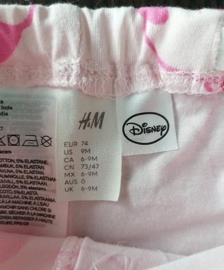 Komplet minnie, h&m,74