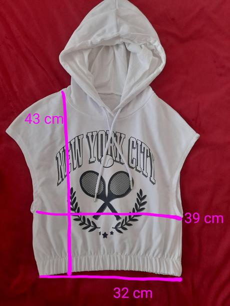 Biela krátka vesta, amisu,s / xs