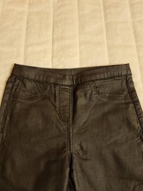 Nohavice, imitácia kože, next,140