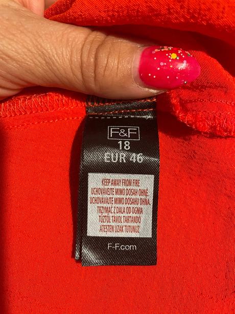 Bluzka s nášivkami, f&f,46