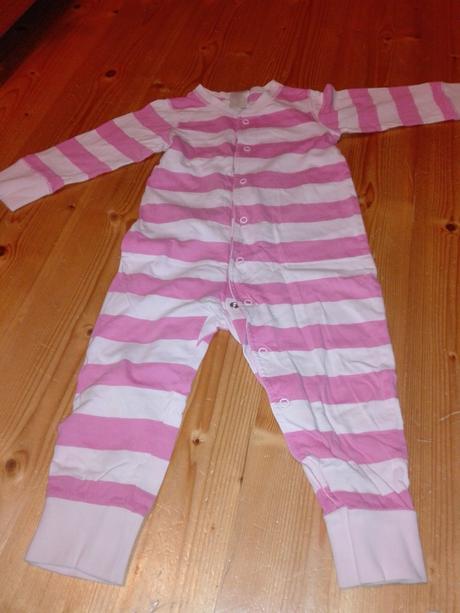 Overalové pyžamko, h&m,80