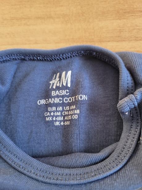 Body s krátkym rukávom hm, h&m,68