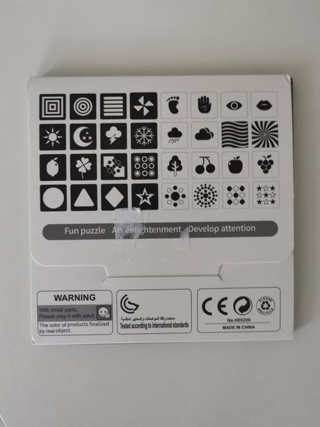 Kontrastné kartičky pre bábätká, 