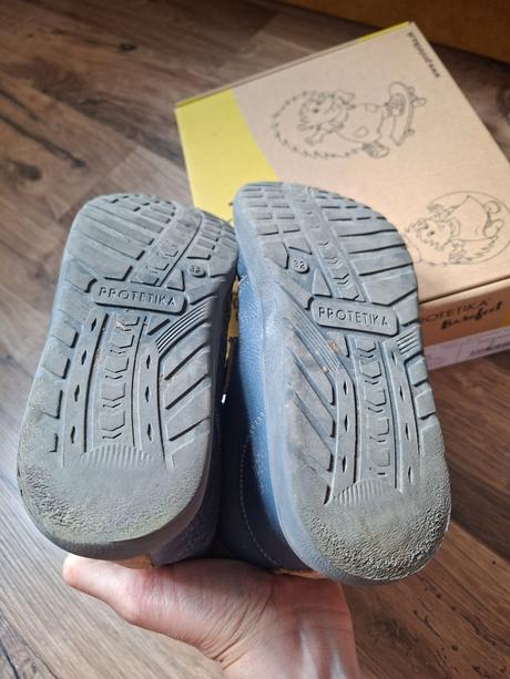 Čižmy barefoot, protetika vel. 32, daryk denim, protetika,32