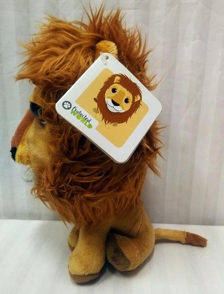 Plyšový hnedý levík, protected, 25 cm, 