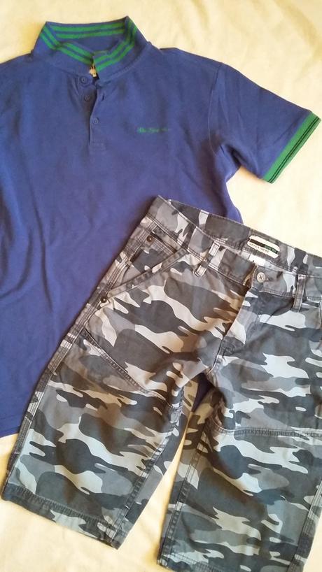 Krátke nohavice a polokoseľa 164, 164