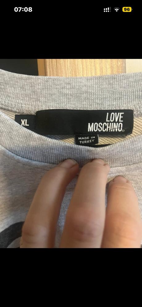 Mikina moschino, adidas,xl