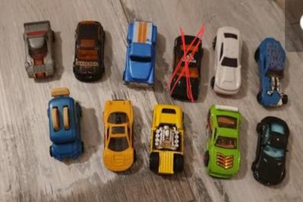 Hot wheels 10 áut, 