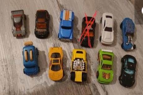 Hot wheels 10 áut, 
