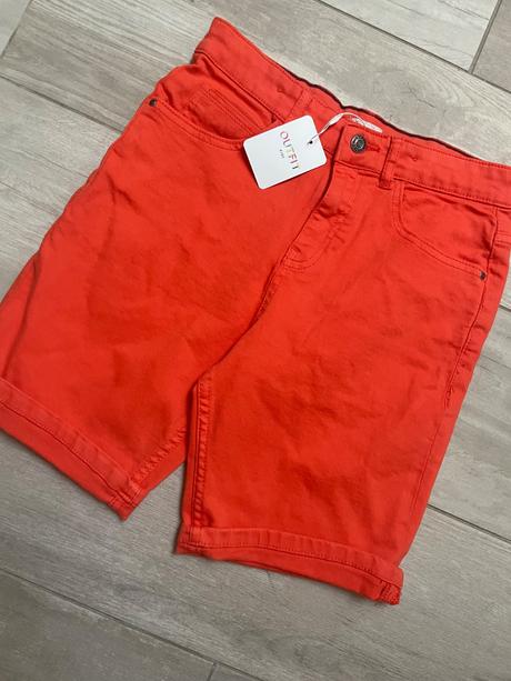 Riflové kraťasy, outfit,140