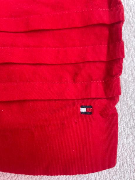 Menčestrové šaty, tommy hilfiger,98