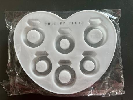 Philipp plein silikónová forma na ľad -prstene 3d, 