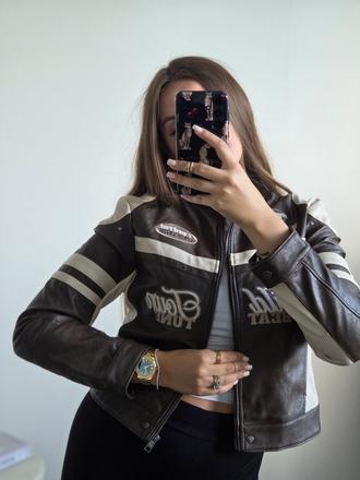 Bershka trendy koženka, bershka,s