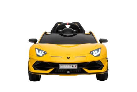 Elektrické autíčko lamborghini aventador žlté, 