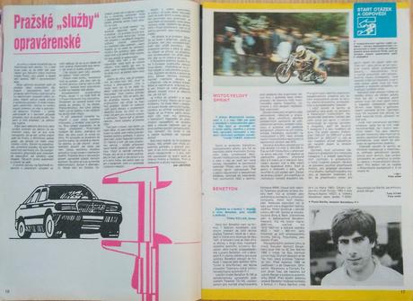 Motor motoristická současnost,