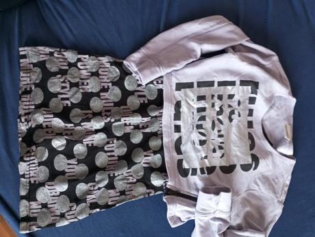 Šaty plus crrip top, coccobello,128