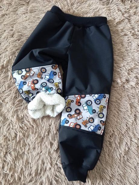 Softshellove nohavice s barančekom, <50 - 170