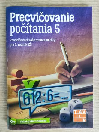 Precvičovanie počítania 5. ročník, 