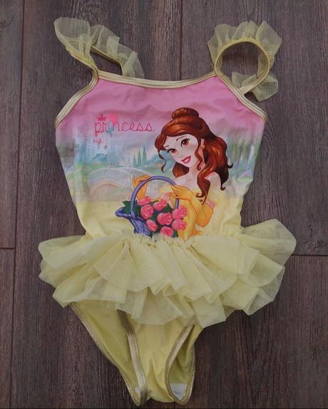 Jednodielne plavky so sukničkou, disney,86