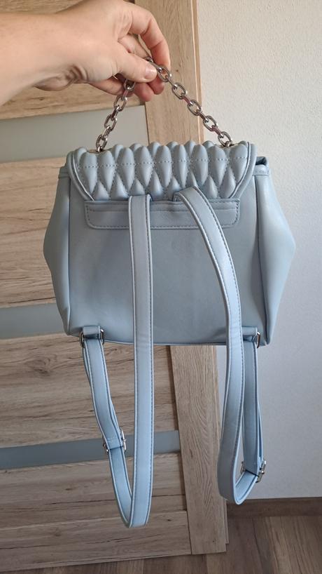 Bledomodry ruksacik/kabelka, 