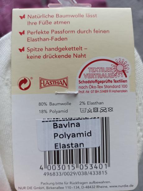 Nízke ponožky letné, 39 / 40 / 42