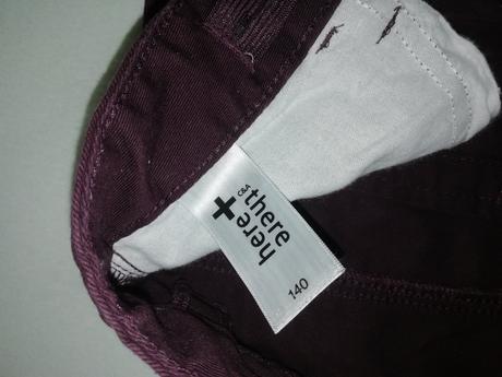 Krásne zachovalé nohavice, palomino,140