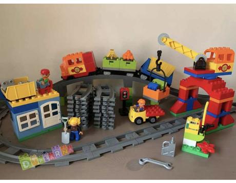 Lego dupol 10508+kolajnice 10506, 