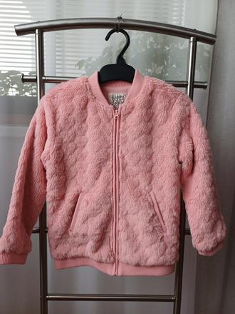 Kožušinková mikina / bunda, c&a,116