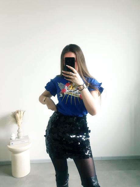 Moderný top xs/s, xs