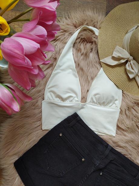 Čierne riflové šortky, 38