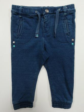 Bavlnené tepláky imitácia rifloviny, ovs,86