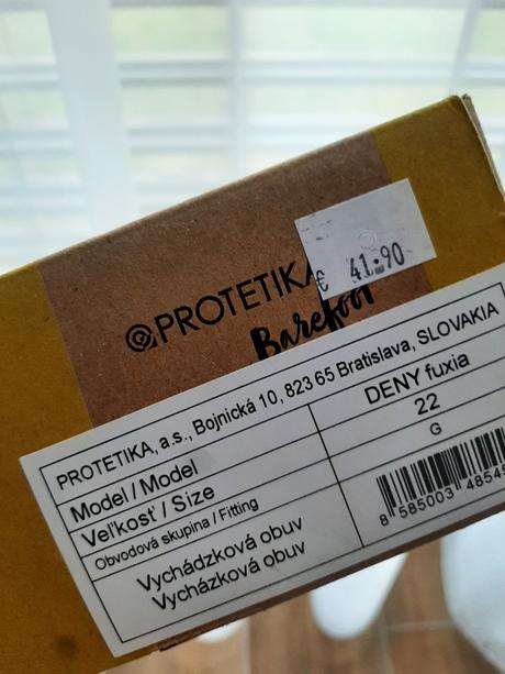 Zimné protetika deny barefoot, protetika,22