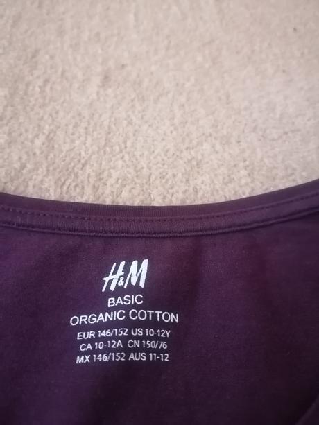 Detské tričko, h&m,146