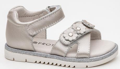 Letné sandálky laila silver, protetika,21 - 26