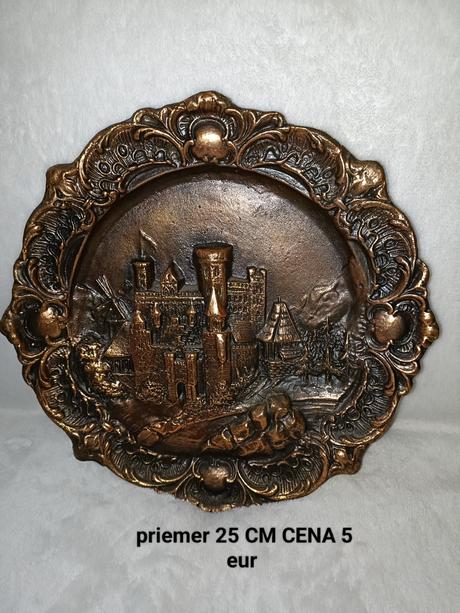 Starý okrasny tanier, 