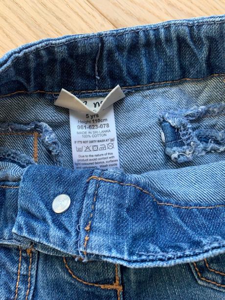 Next riflová suknička, next,110