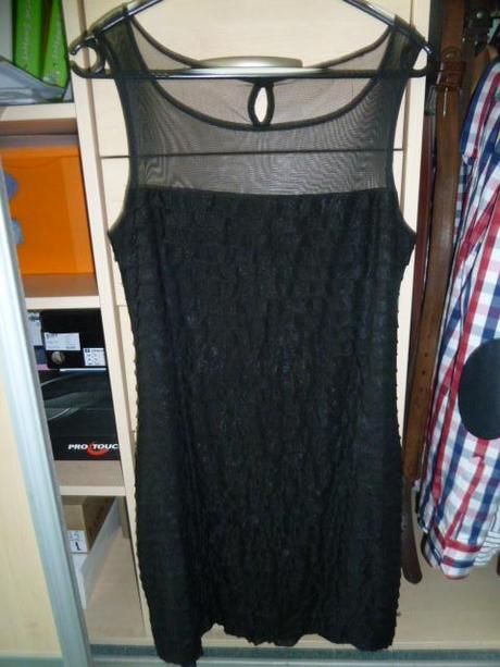 Čierne šaty, orsay,l