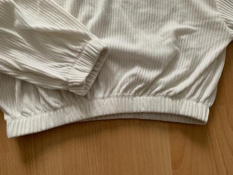 Crop top rolák, bershka,m