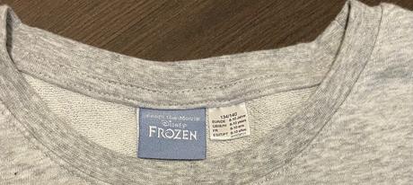 Teplé šaty frozen, 134